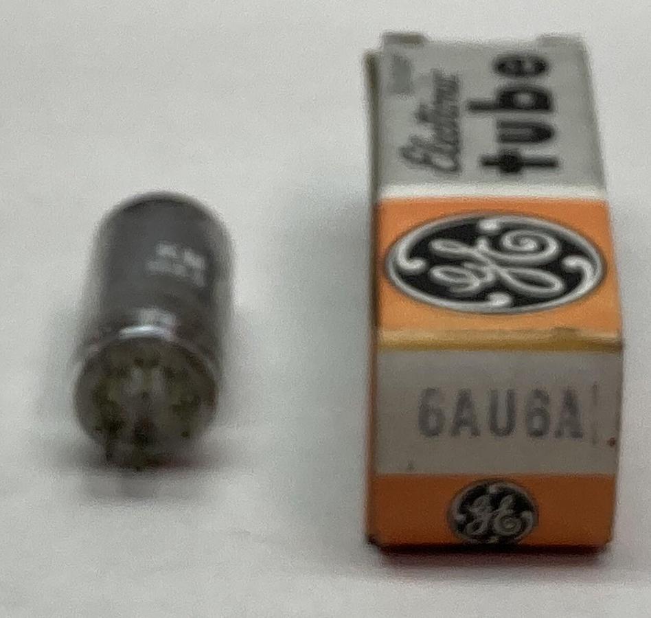 General Electric,6AU6A,Vacuum Tube