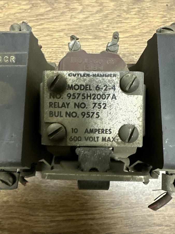 Used Cutler Hammer,9575H2007A,Industrial Control Relay