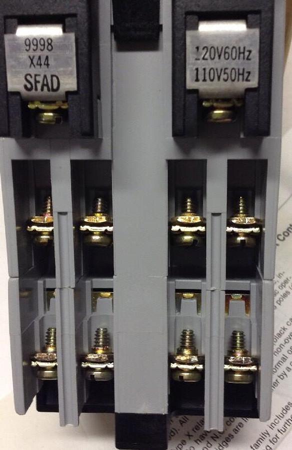 Square D,8501,Type X060V02 AC Control Relay