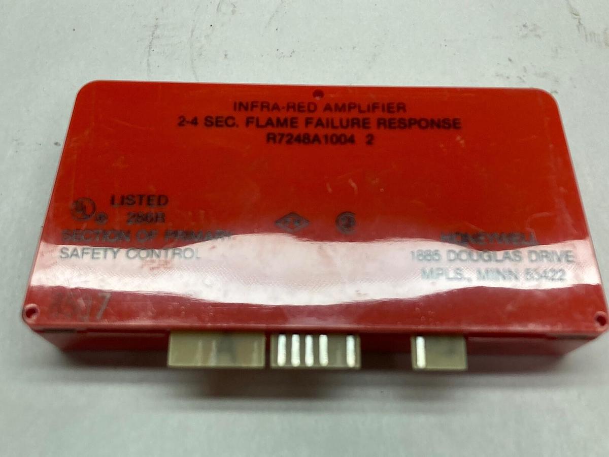 Honeywell,R7248A1004,Plug-In Infrared Flame Safeguard Amplifier