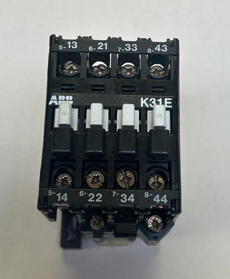 Used ABB,K31E,CONTACTOR 110/120V COIL