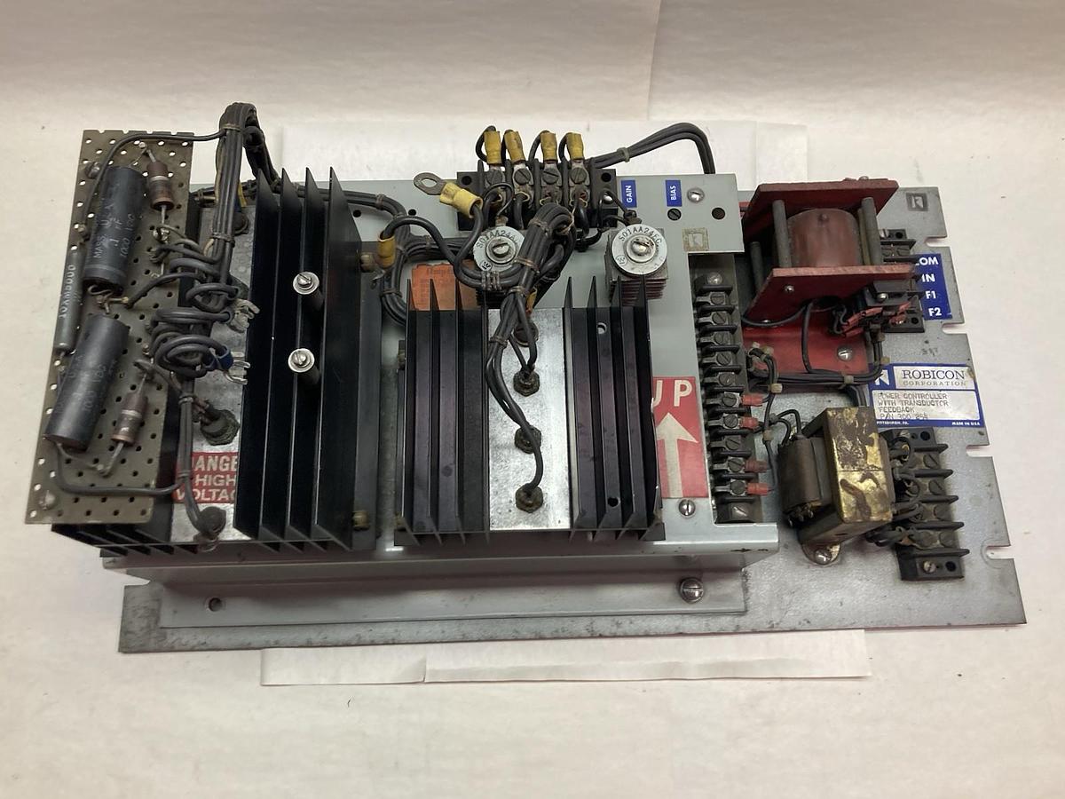 Used Robicon,300-254,Power Controller w/ Transducer Feedback