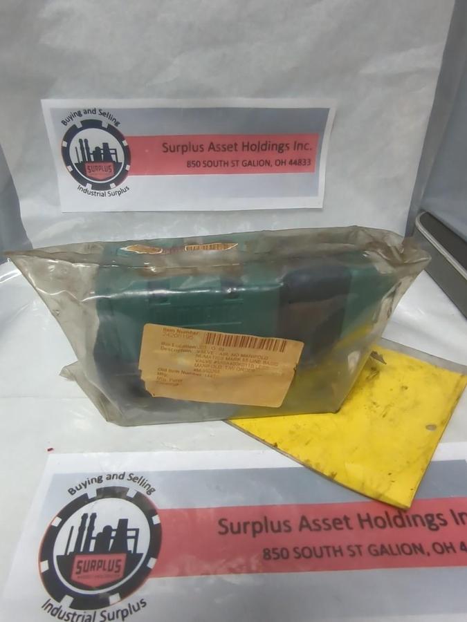 NUMATICS,555SA43BK01 1B30,PNEUMATIC VALVE 110-120V 50-60HZ NOS