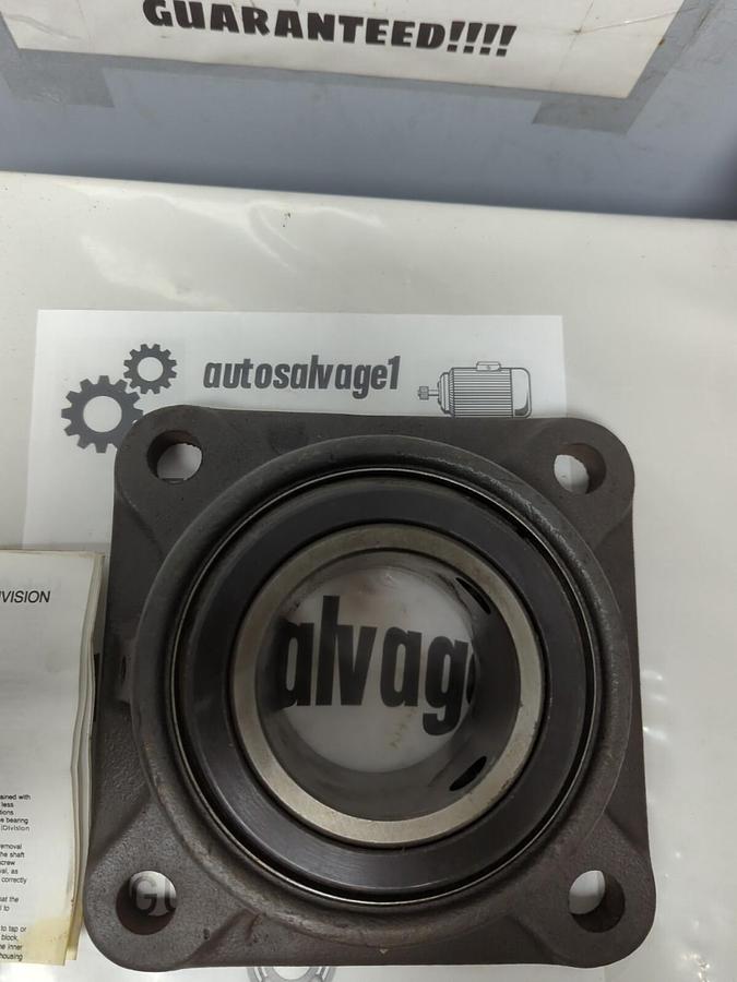 LINK BELT,F247K6,FOUR BOLT FLANGE BEARING 2-15/16 INCH BORE MISSING BOX NOS