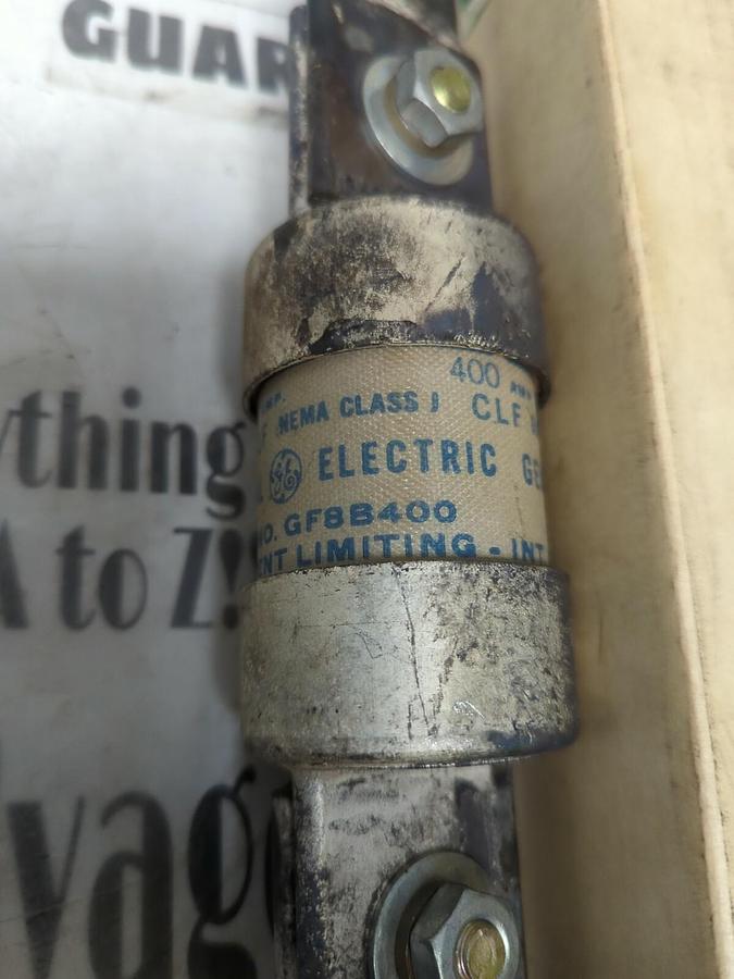 GENERAL ELECTRIC,GF8B 400,FUSE 400 AMP 600V NOS