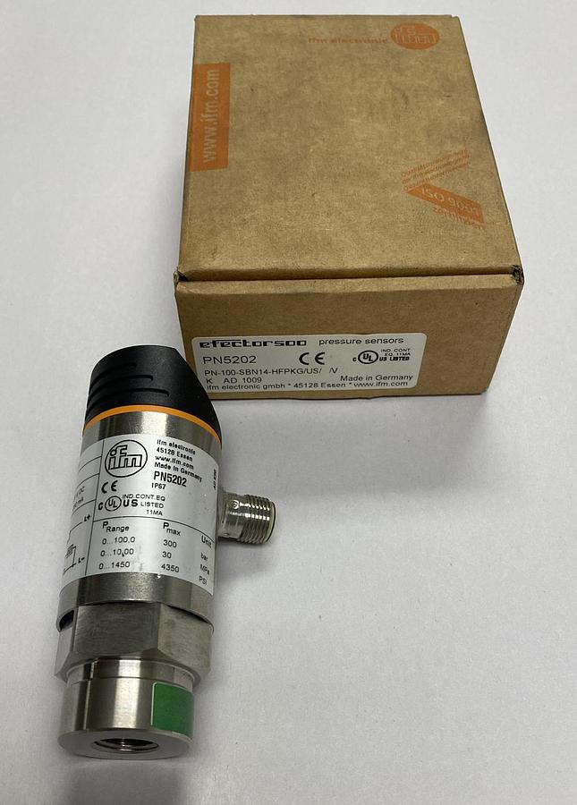 EFECTOR,PN-100-SBN14-HFPKG/US//V PN5202, PRESSURE SWITCH NOS