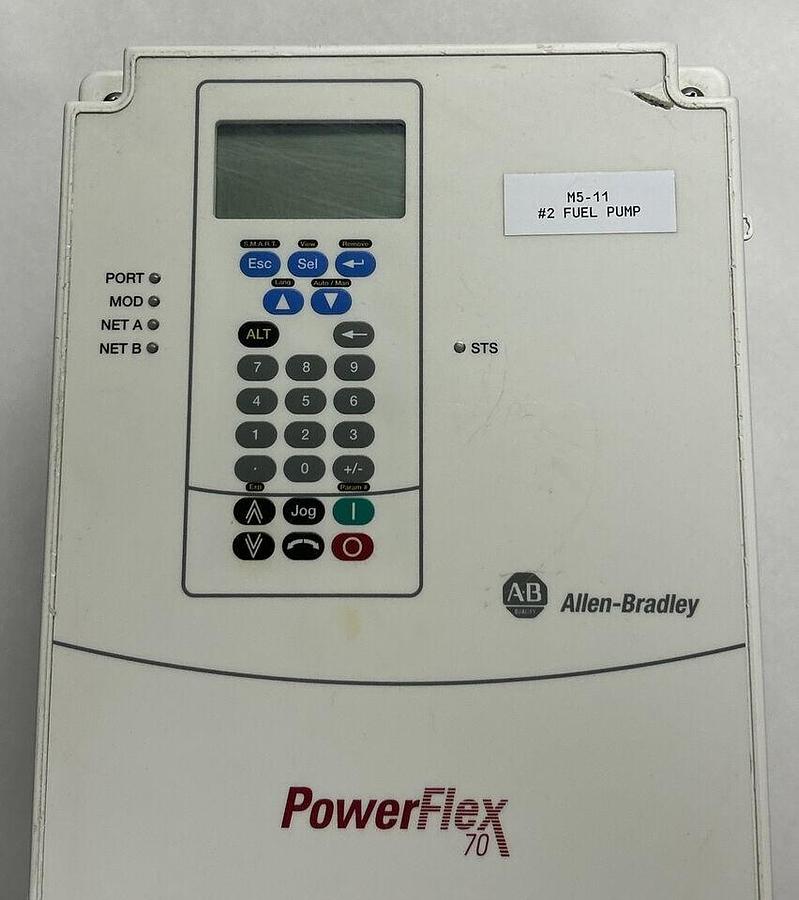 Used ALLEN BRADLEY,20AD022C3AYNANNN,VFD SER A AC DRIVE POWERFLEX 70 15HP 11KW 480V
