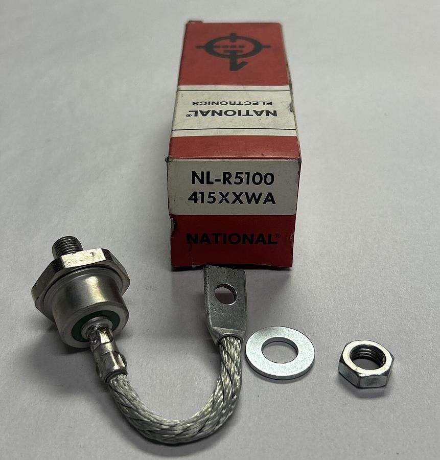 Used NATIONAL ELECTRONICS,R5100415XXWA,RECTIFIER NEW