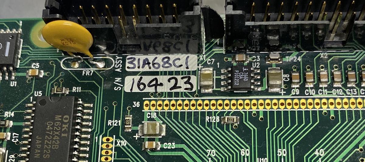 Used MARKEM,31A68.C1,SMARTDATE CONTROL BOARD