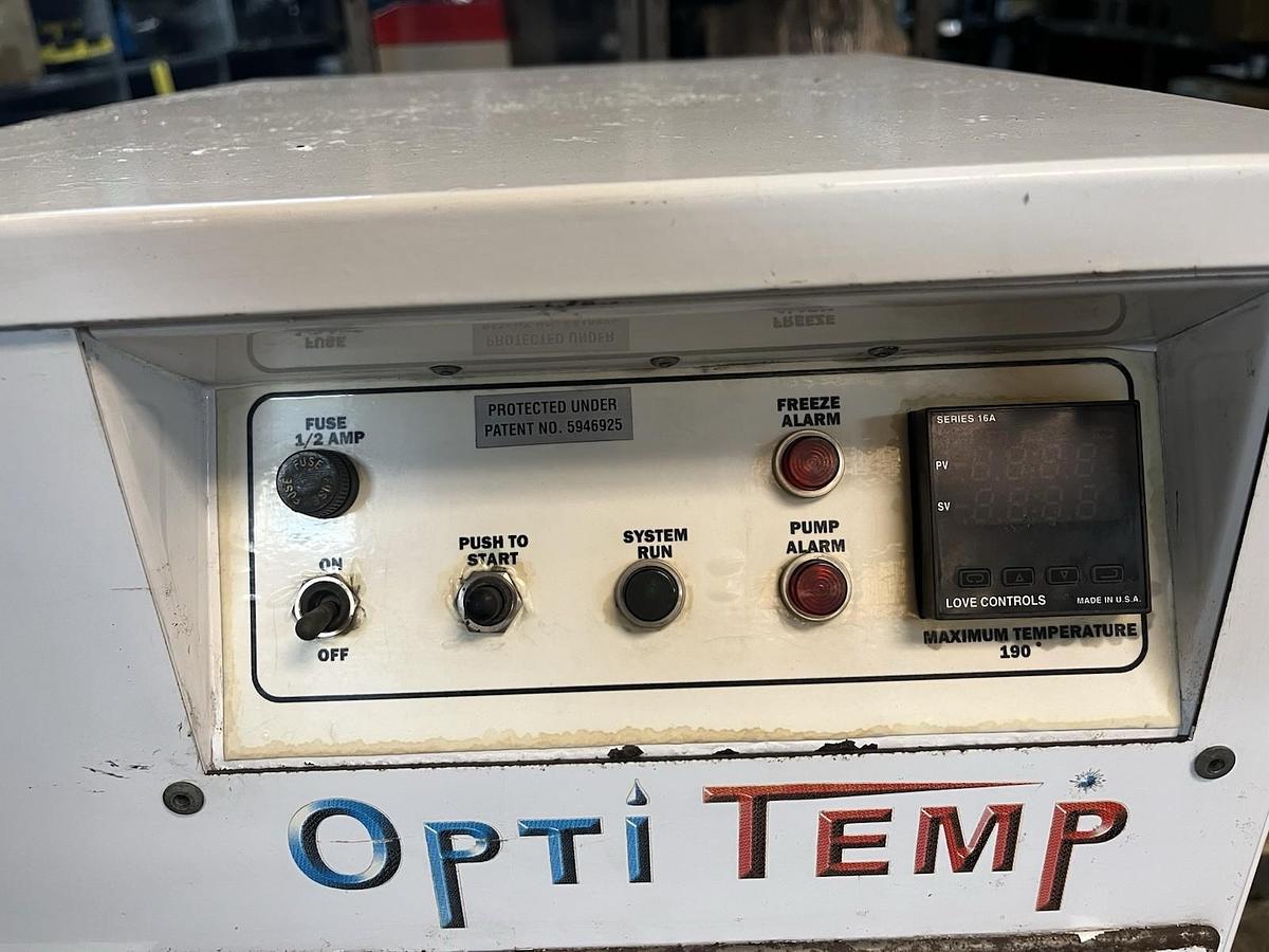 Used OPTI TEMP,240V,Portable Chiller