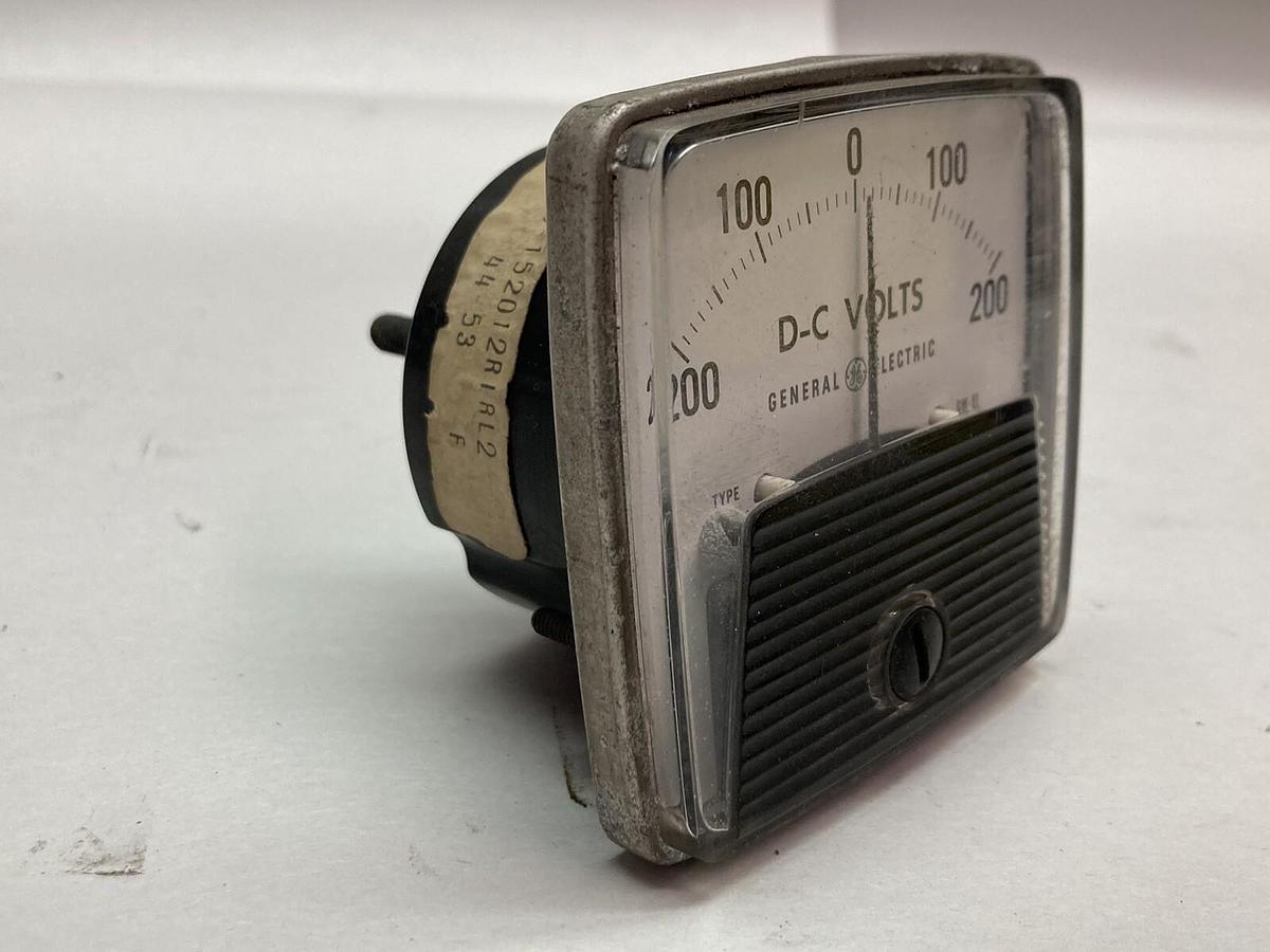 Used General Electric,Type DW-91 50-152012RIRL2,Square Panel Mount Gauge Filter