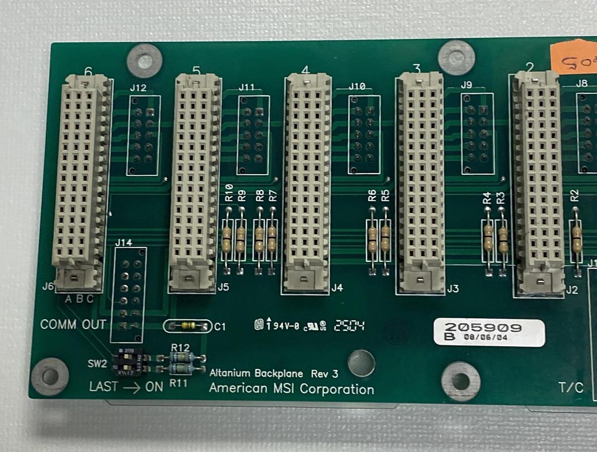 Used American,MSI 194V-0,PC Board