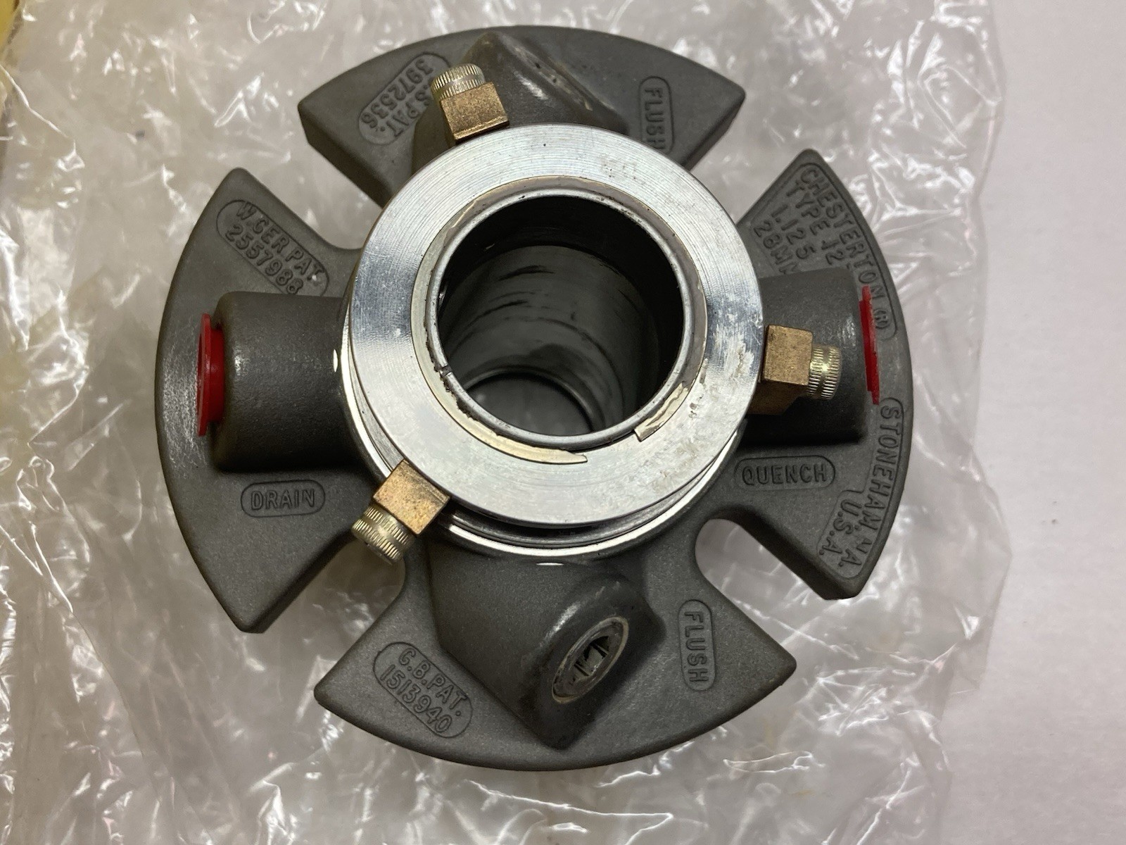 Chesterton,123 Seal,Mounted Self-Aligning Single Seal Shaft Size 1.125 Inches