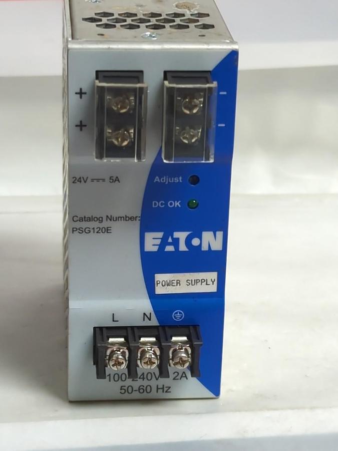 Used EATON,PSG102E,POWER SUPPLY 100-240V 2A 50/60HZ PRE-OWNED