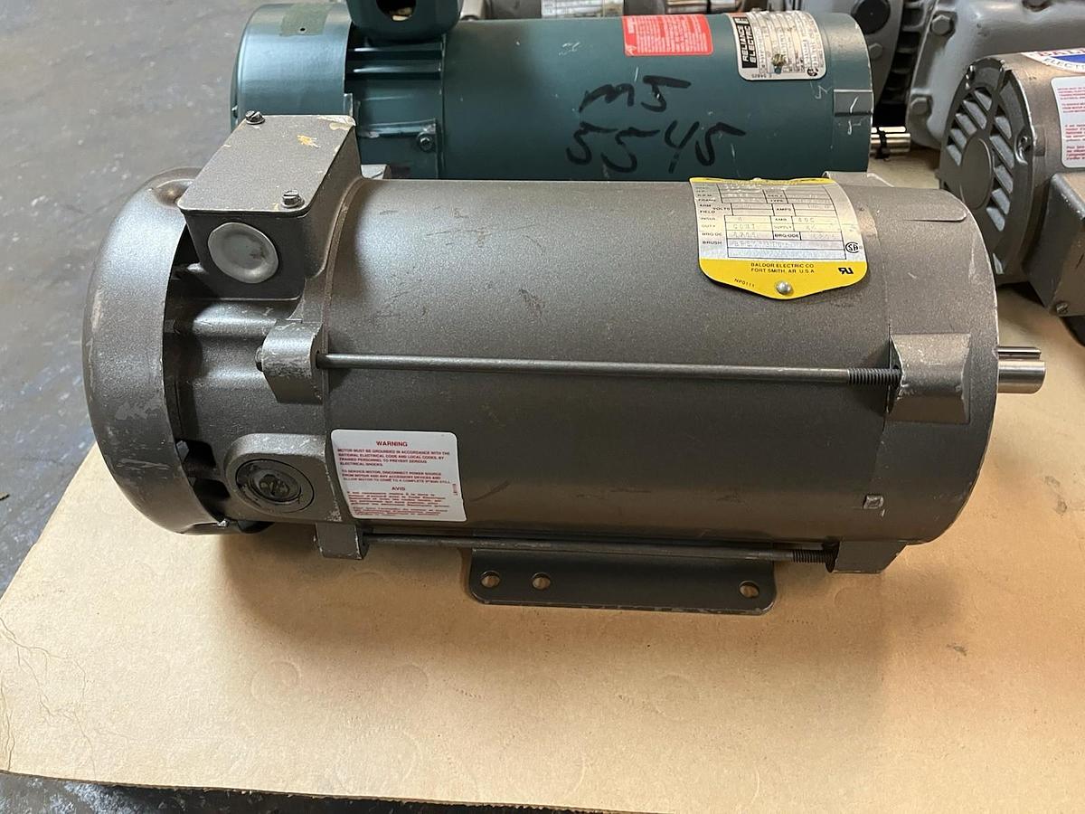 BALDOR,CDP3590,DC MOTOR 2HP 2500RPM 145TC 180VDC