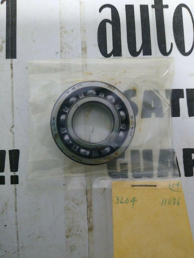New Departure,3L04 11086,Single Row Ball Bearing Lot of 2 NOS