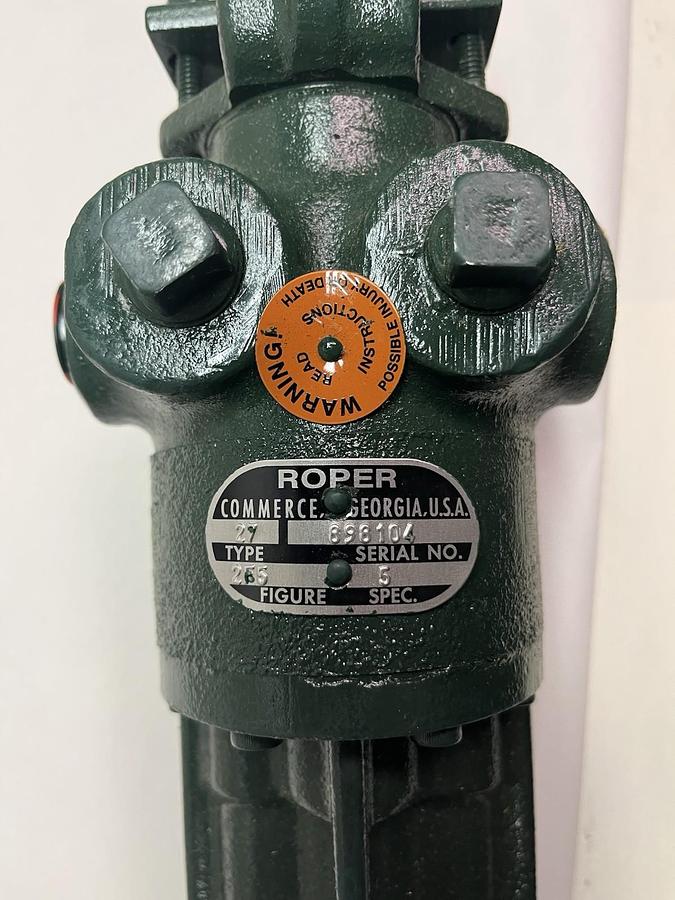 ROPER,2F5,F SERIES HYDRAULIC GEAR PUMP TYPE 27