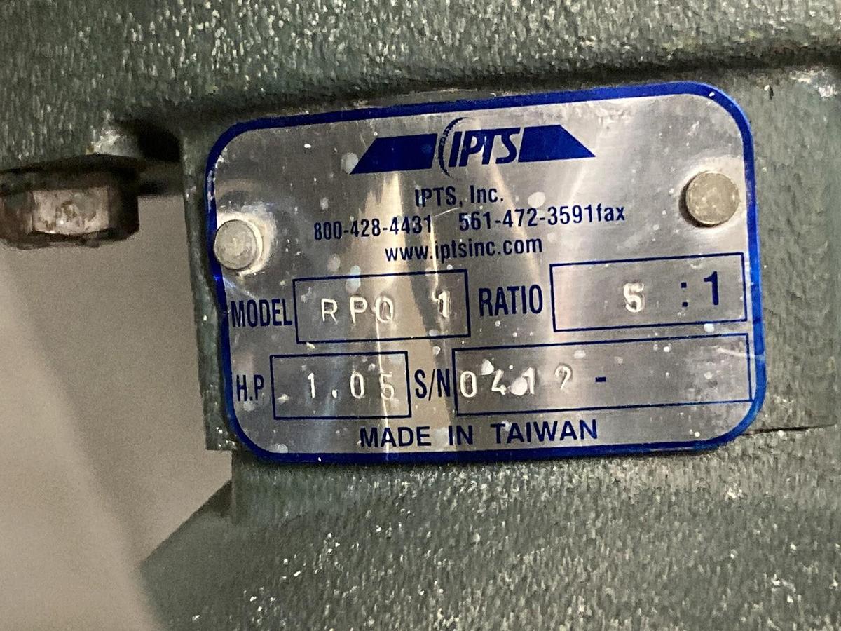 Used IPTS,RPQ1,3-Phase Mixer 0.33Hp Converted 110V 1ph by Genesis Hybrid Control