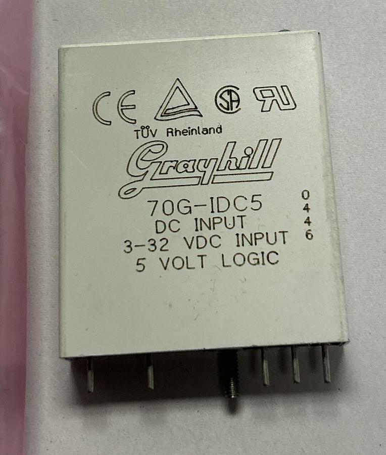 GRAYHILL,70G-IDC5,INPUT MODULE LOT OF 2 NOS