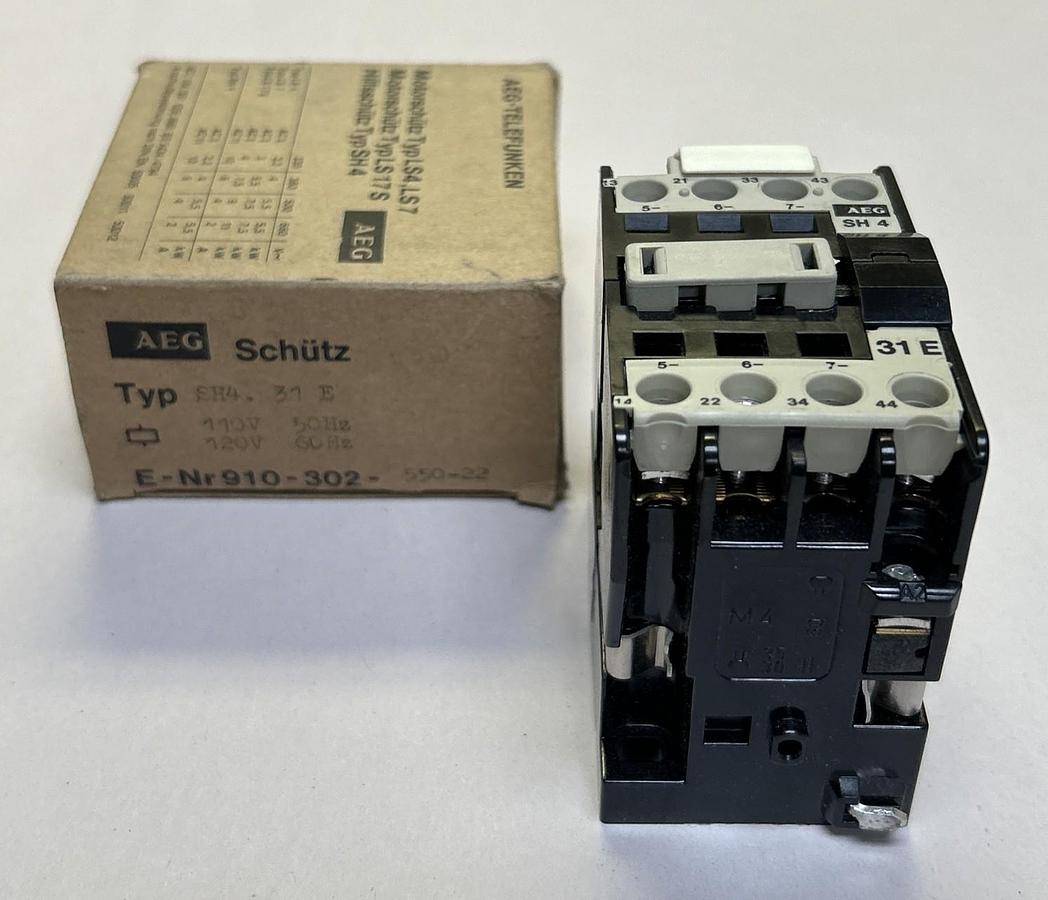 AEG,E-NR910-302-550-22,CONTACTOR NOS