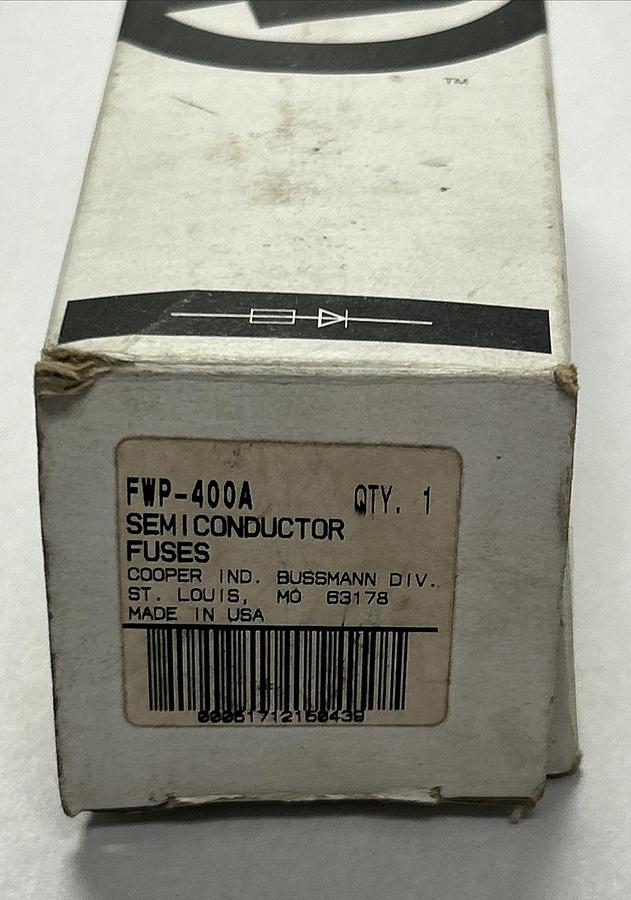 Used COOPER BUSSMANN,FWP-400A,FUSE NEW
