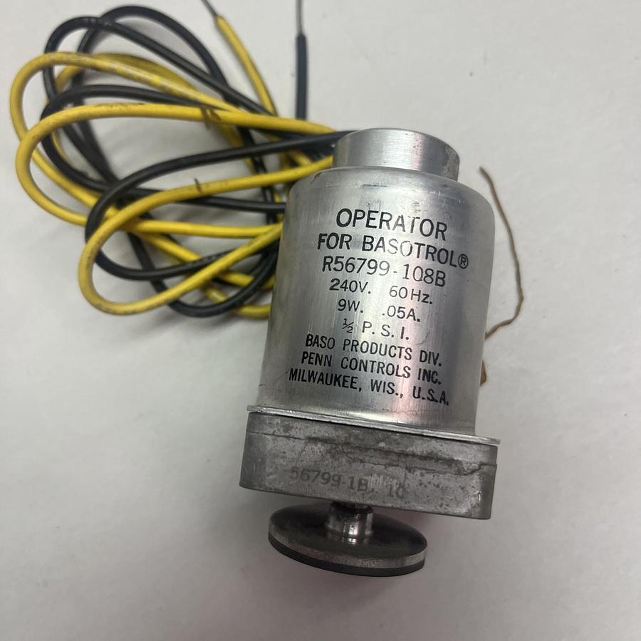 PENN BASO,R56799-108B,OPERATOR FOR BASOTROL VALVE 240V