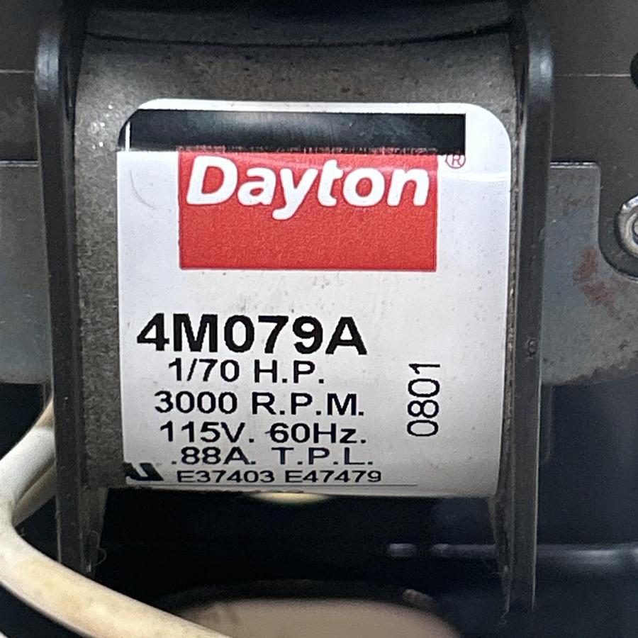 Used DAYTON,4M079A,FAN AND BLOWER MOTOR
