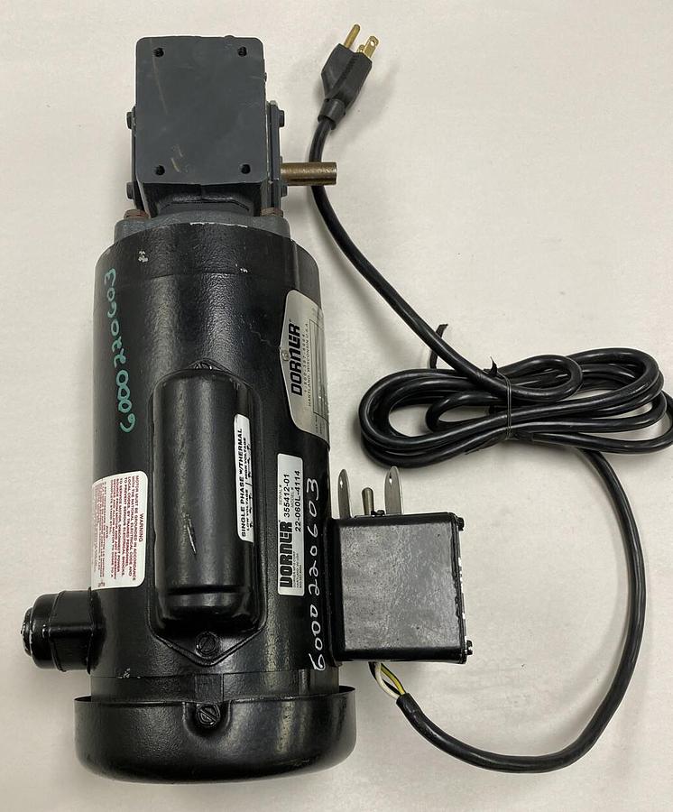 Dorner ,22-060L-4114,Gearmotor Flexaline BMQ1100-3 Ratio 60:1 115/230V NOS