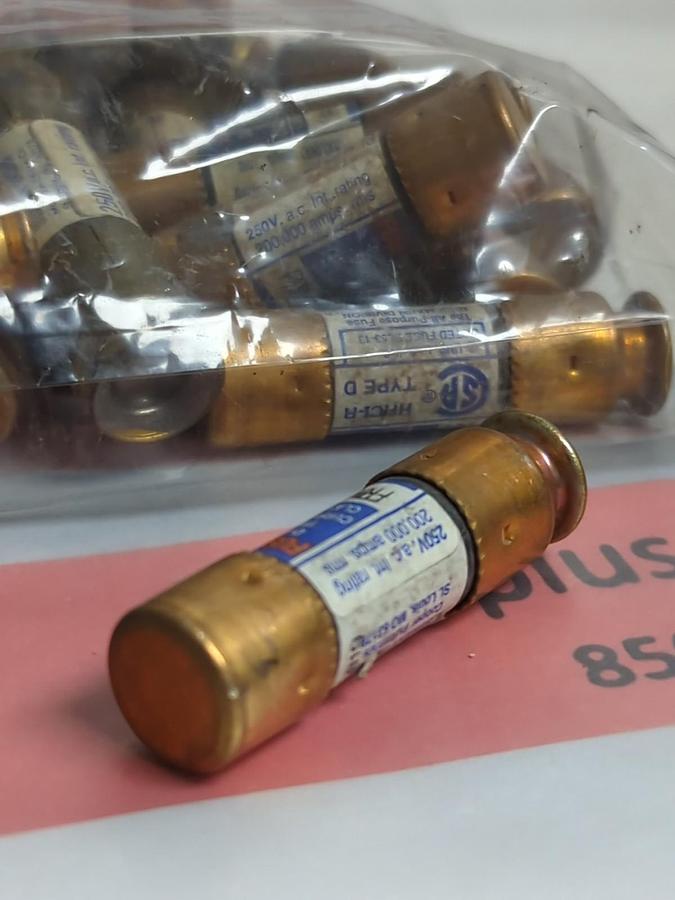 Used COOPER BUSSMANN,FRN-R-1,FUSETRON 1 AMP FUSE LOT OF 45 PRE-OWNED