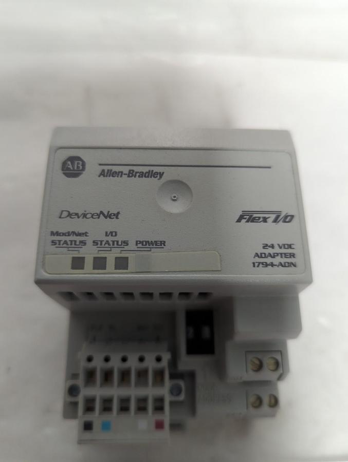 Used ALLEN BRADLEY,1794-ADN,FLEX I/O DEVICE NET ADAPTER SERIES B REV B01 PRE-OWNED