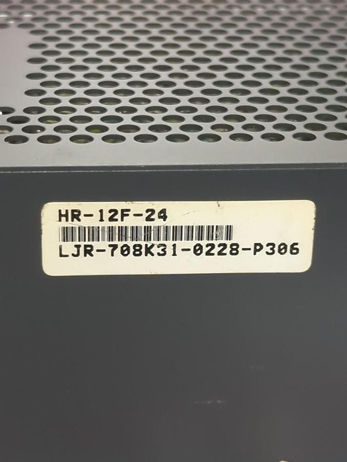 Used NEMIC LAMBDA,HR-12F-24,POWER SUPPLY 100-120VAC 50/60HZ PRE-OWNED