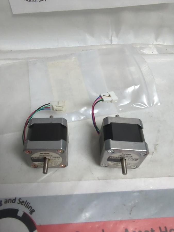 VEXTA,C8630-9012K,STEPPING MOTOR 2-PHASE 0.9 INCH STEP LOT OF 2 NOS