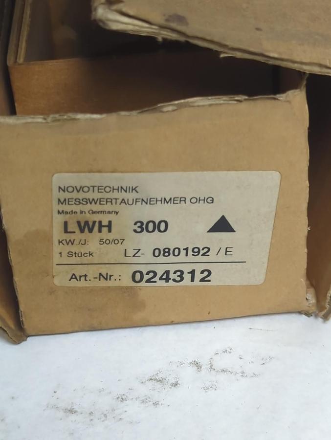 NOVOTECHNIK,LWH 300,POSITION LINEAR TRANSDUCER NOS
