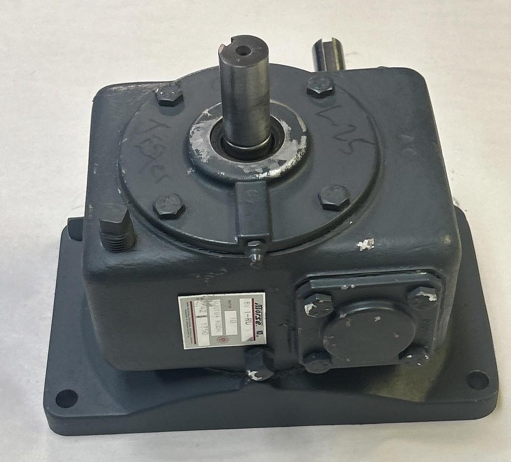 Used MORSE,MJ0104K05K,GEAR REDUCER 1.42HP 1750RPM