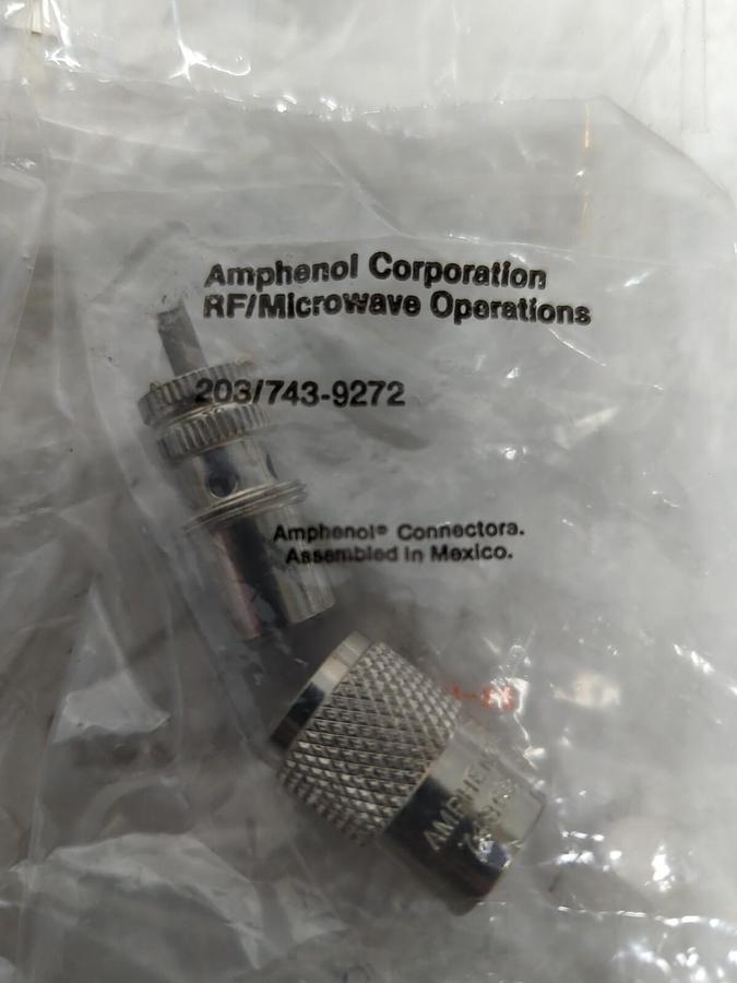 AMPHENOL,203/743-9272,CONNECTORS LOT OF 4 NEW