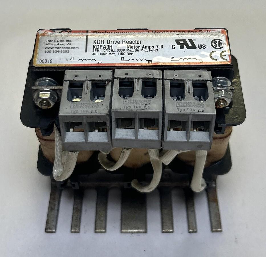 Used TRANS COIL,KDRA3H,DRIVE REACTOR 7.6A