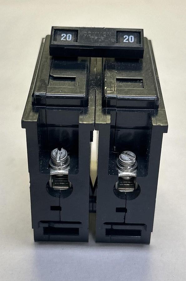 Used CUTLER HAMMER,BA220,CIRCUIT BREAKER 20A 120/240V 2P