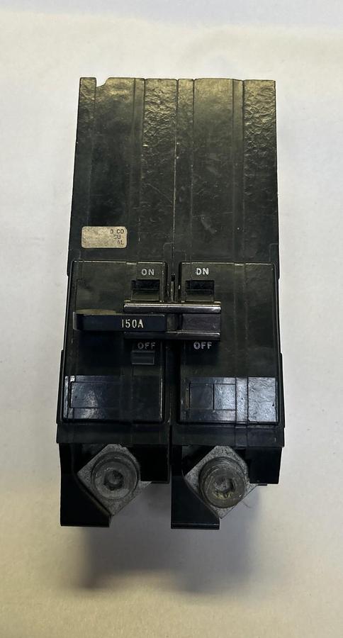 Used SQUARE D,QIA2150,CIRCUIT BREAKER 150A 120/240V 2P