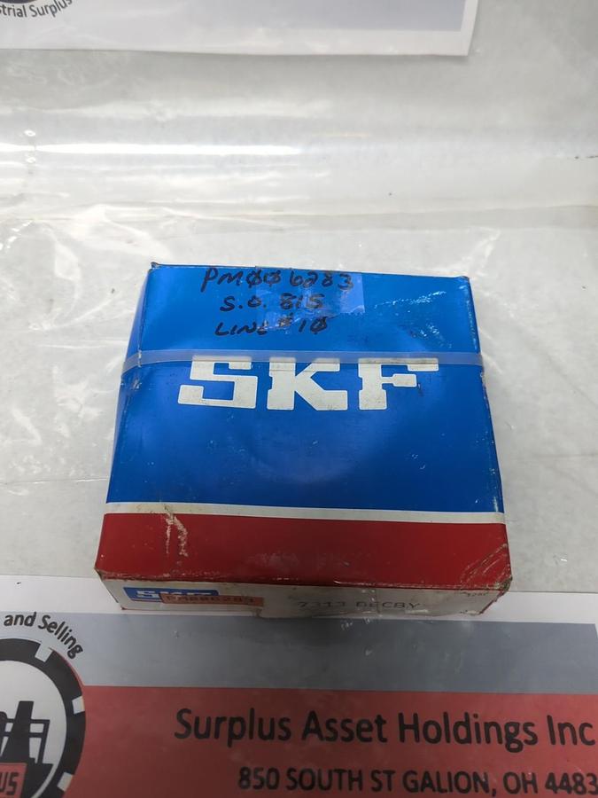 SKF,7313-BECBY,ANGULAR CONTACT BEARING NOS