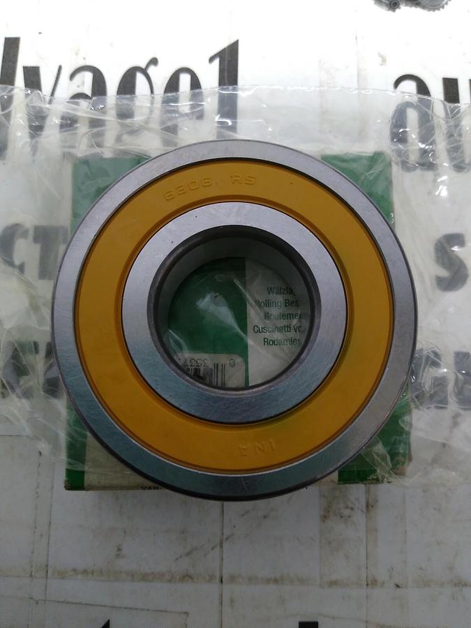 INA,6306-2RS,Single Row Ball Bearing NOS