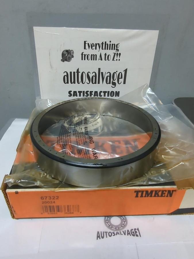 TIMKEN,67322-20024,ROLLER BEARING CUP NOS