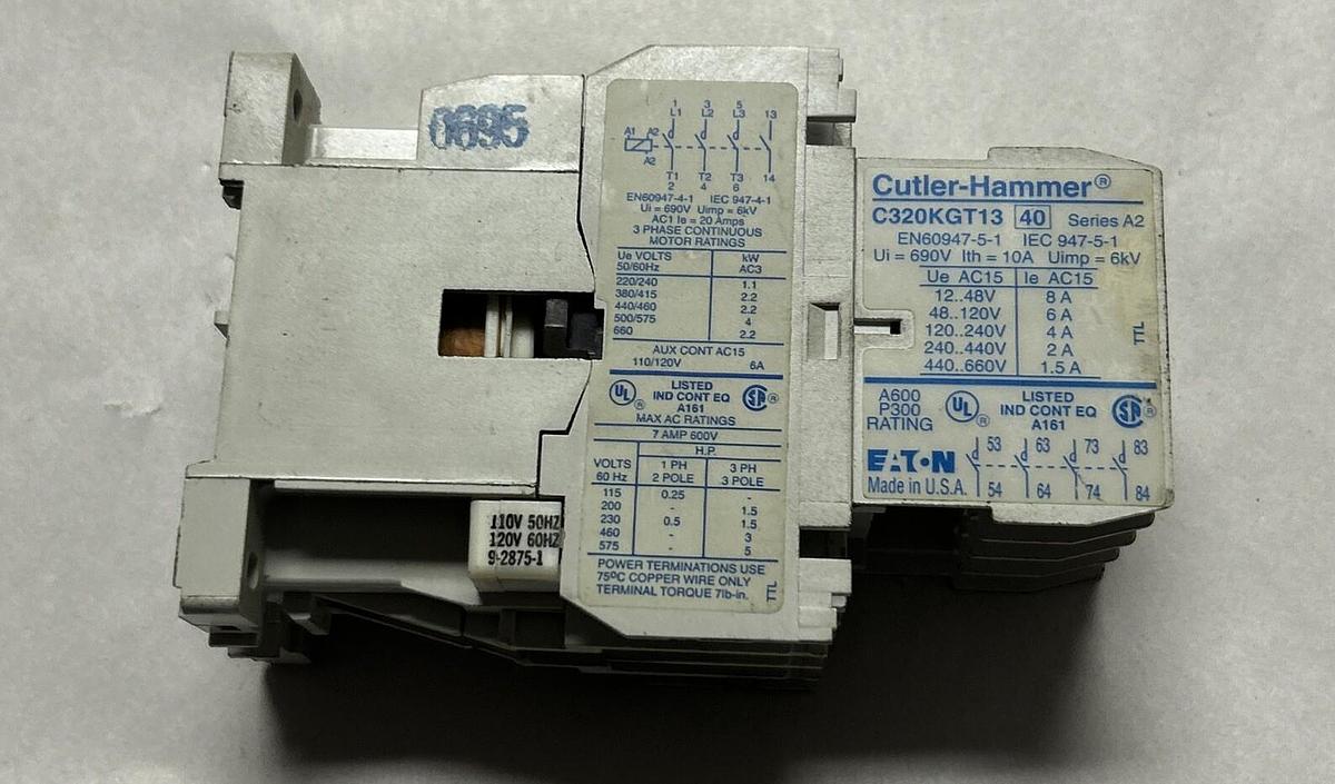Used CUTLER-HAMMER,CE15ANS3,CONTACTOR
