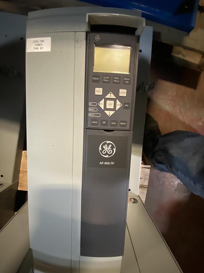 Used GE,6XFPH20151CDXXX,AF-600FP ENCLOSED DRIVE PANEL 15HP 460V 21A 3PH
