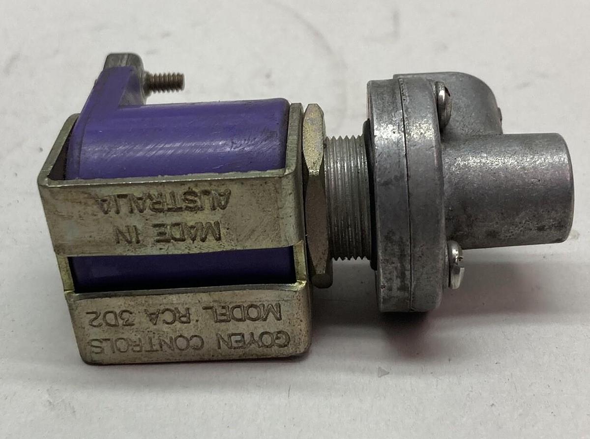 Used Goyen Control,RCA 3D2,Solenoid Valve