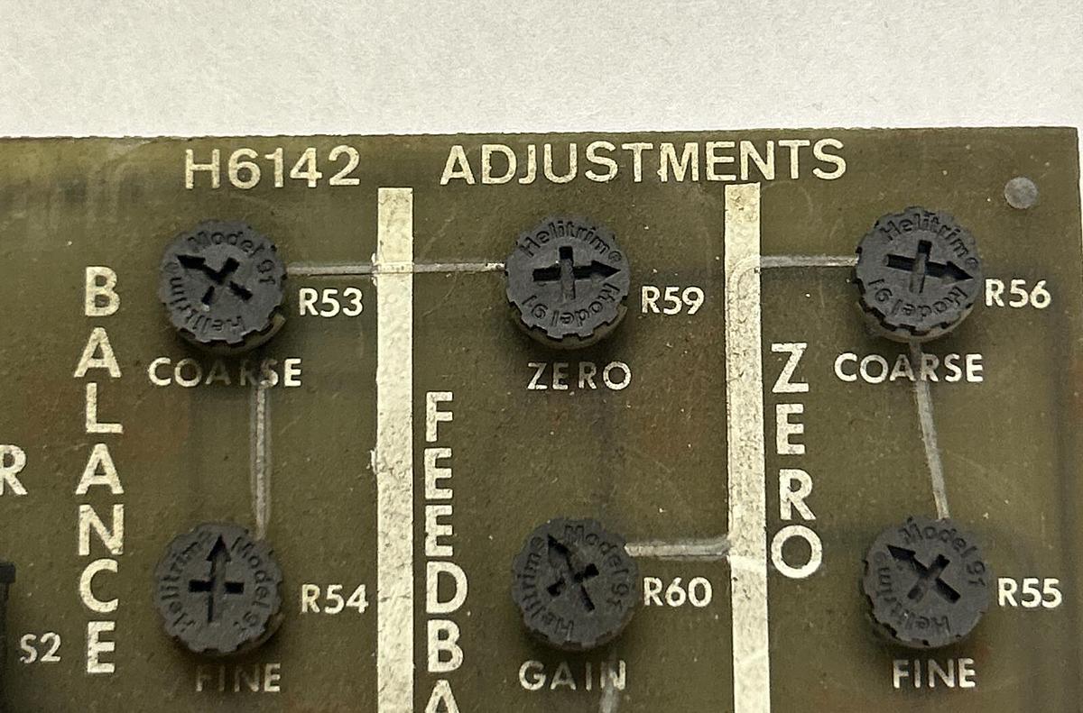 Used NORTH AMERICAN MFG,H6142,PC BOARD VOLTAGE METER