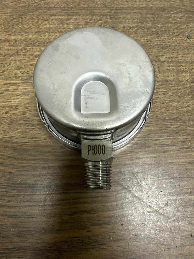 Winters,P1000,0-200 PSI PFP Series Liquid Filled Gauge