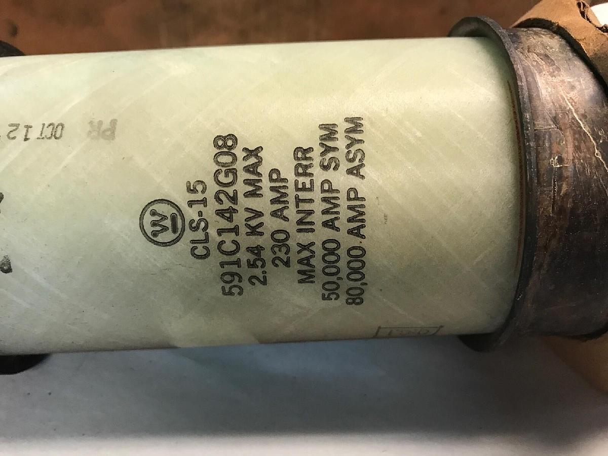 Westinghouse,CLS-15 591C142G08,FUSE2.54KV Amps 230