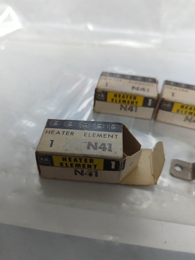ALLEN BRADLEY,N41,THERMAL OVERLOAD HEATER ELEMENT LOT OF 3 NOS