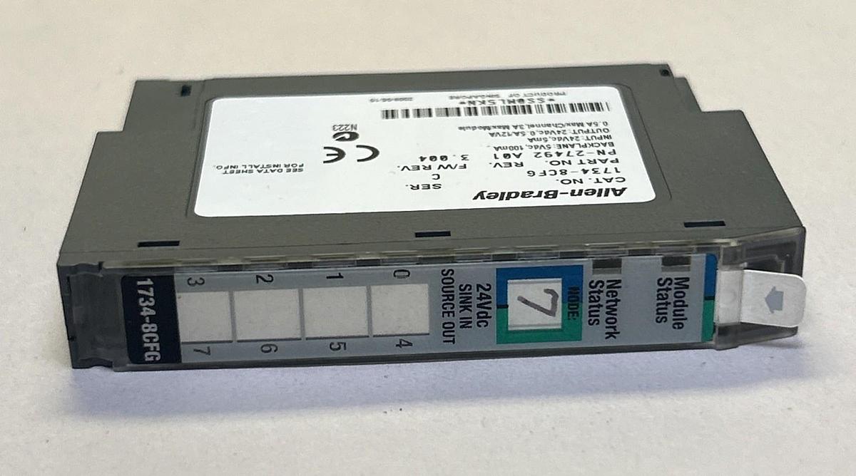Used ALLEN BRADLEY,1734-8CFG,I/O MODULE