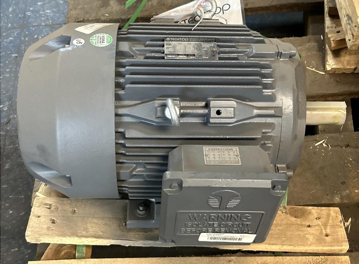 TECHTOP,GR3-CI-TF-213T-2-B-D-7.5,MOTOR 7.5HP 3520RPM 230/460V 213T FRAME